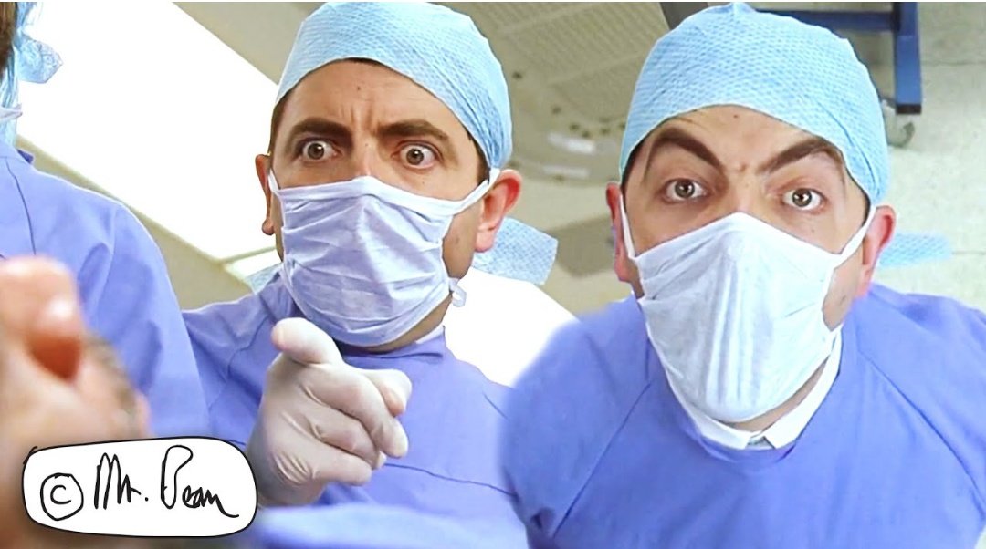 WordCiter's tweet photo. Does this 'Judicial surgery' remind you about this episode from Mr. Bean? https://t.co/jOe0W4OfuU