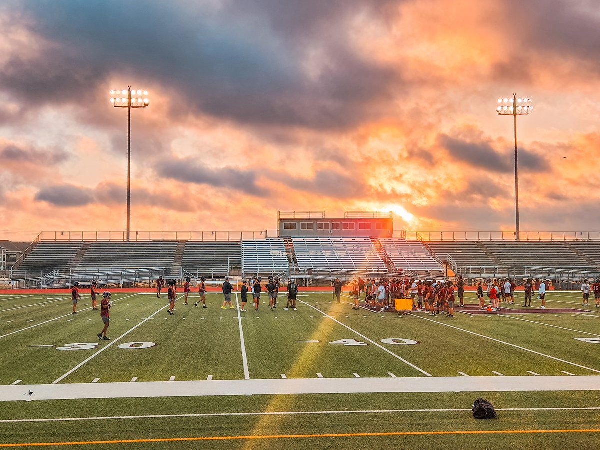 Good morning from the Lion Stadium, where our dedicated football players and coaches are already hard at work! Their grind, grit, and ganas are truly inspiring as they strive for excellence. Let's roar together on this #ExpeditionExceLLence 🏈🦁💪 #MondayMotivation #GritandGanas