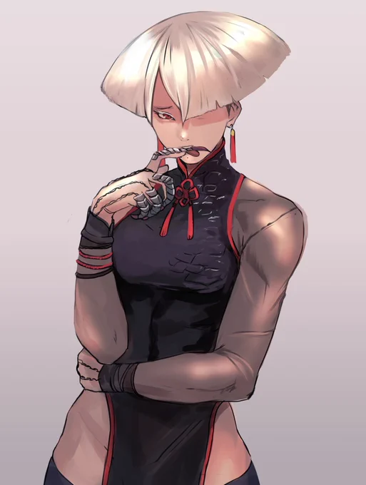 A.K.I  If you like this fanart please like and retweet!  #StreetFighter6   #格ゲーキャラ描こうぜ