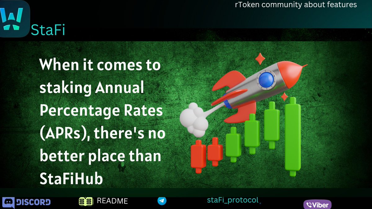 ElegantSnowWhit's tweet photo. When it comes to staking Annual Percentage Rates (APRs), there's no better place than #StaFiHub!👇
Unlock the potential for higher and more lucrative yields for your #Cosmos assets, as #StaFiHub offers one of the most enticing APRs in the market.#StaFiHub #StakingRewards #oriele https://t.co/u9NEIvF008