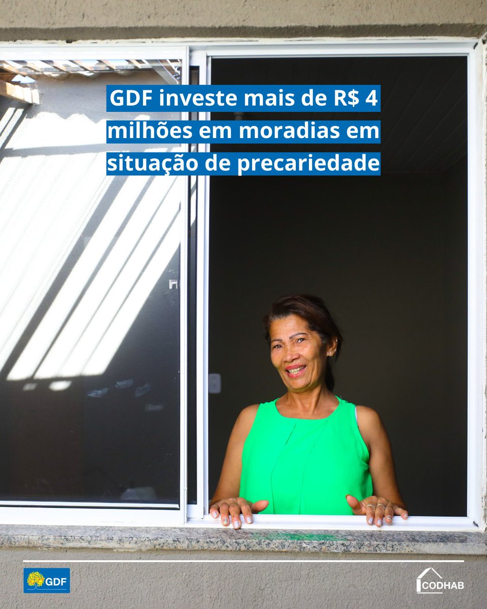 O recurso atendeu 173 famílias da Estrutural, do Sol Nascente e de São Sebastião

Para saber mais, acesse codhab.df.gov.br/postagem/1911.