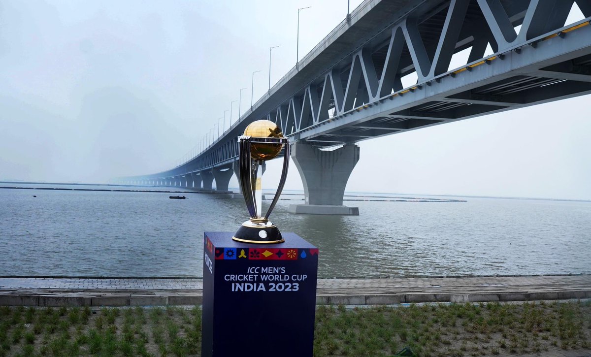 LinconShejan's tweet photo. #ICCWorldCup2023 
#padmabridge 
#BCB https://t.co/at4ovdR47i