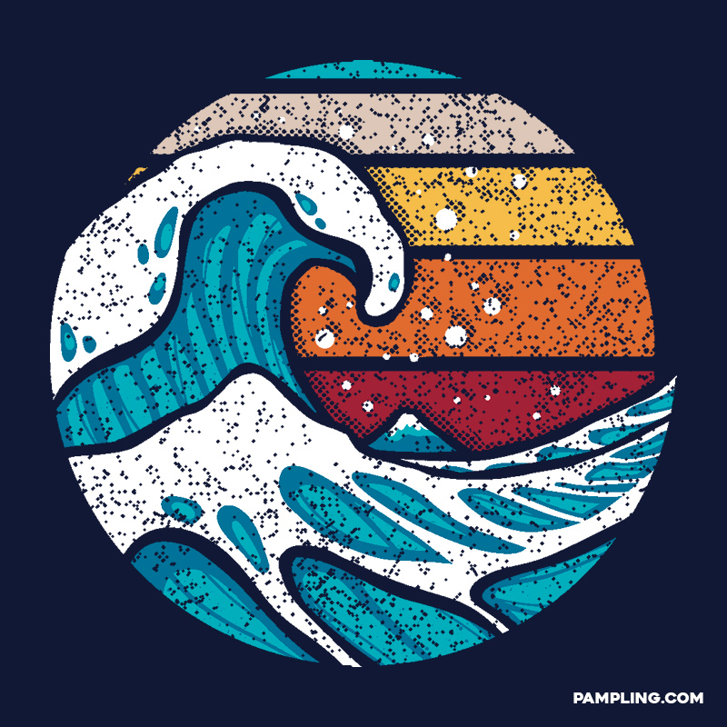 Magst du Überraschungen? Dieses T-Shirt LEUCHTET IM DUNKELN!
Hol dir jetzt dein T-Shirt Vintage Wave für nur 10,90€ auf 👉 pampling.com