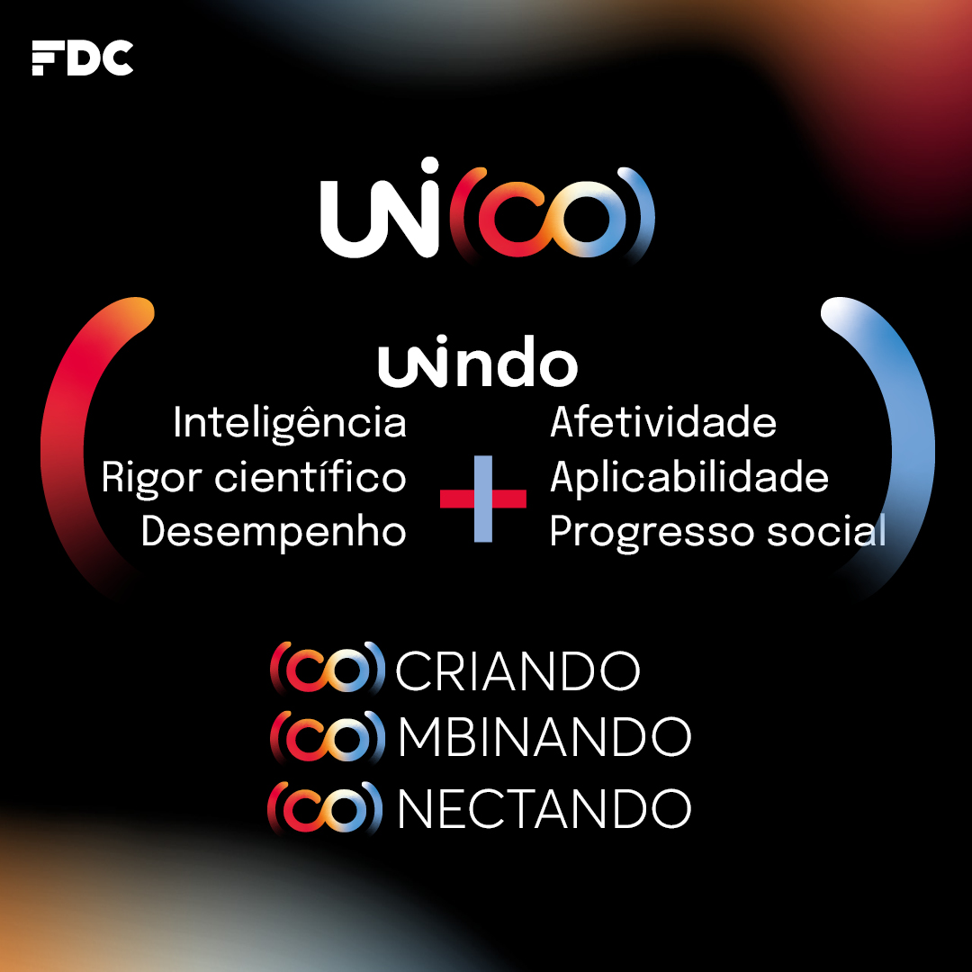 Qual transformação você quer gerar na sua vida, na sua empresa e na sociedade?

A #FDC tem uma abordagem educacional proprietária com experiências de aprendizagem significativas, colaborativas e humanas.

É o jeito UNI(CO) de ser e fazer da FDC! 💙

#JeitoUnico #ParaSerRelevante