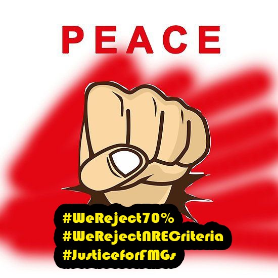 BaachaInaam's tweet photo. #WeReject70%
#WeRejectNRECriteria https://t.co/5bx4Gjac6h