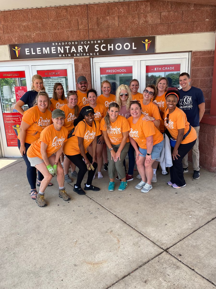 Last week, our Central Office team spent time at <a href="/BradfordAcad/">Bradford Academy</a> to help prepare the school for the return of staff and students in the upcoming weeks. It was a productive day filled with fellowship!