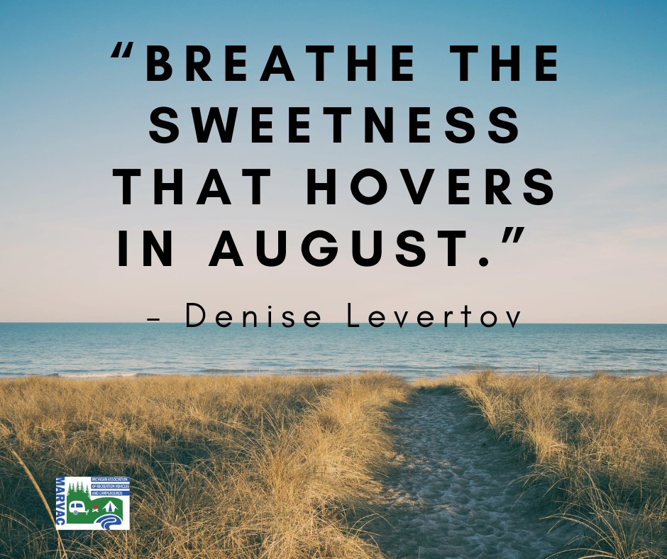 Ah, August. Have a great week, everyone! #august #summertime #puremichigan #gorving