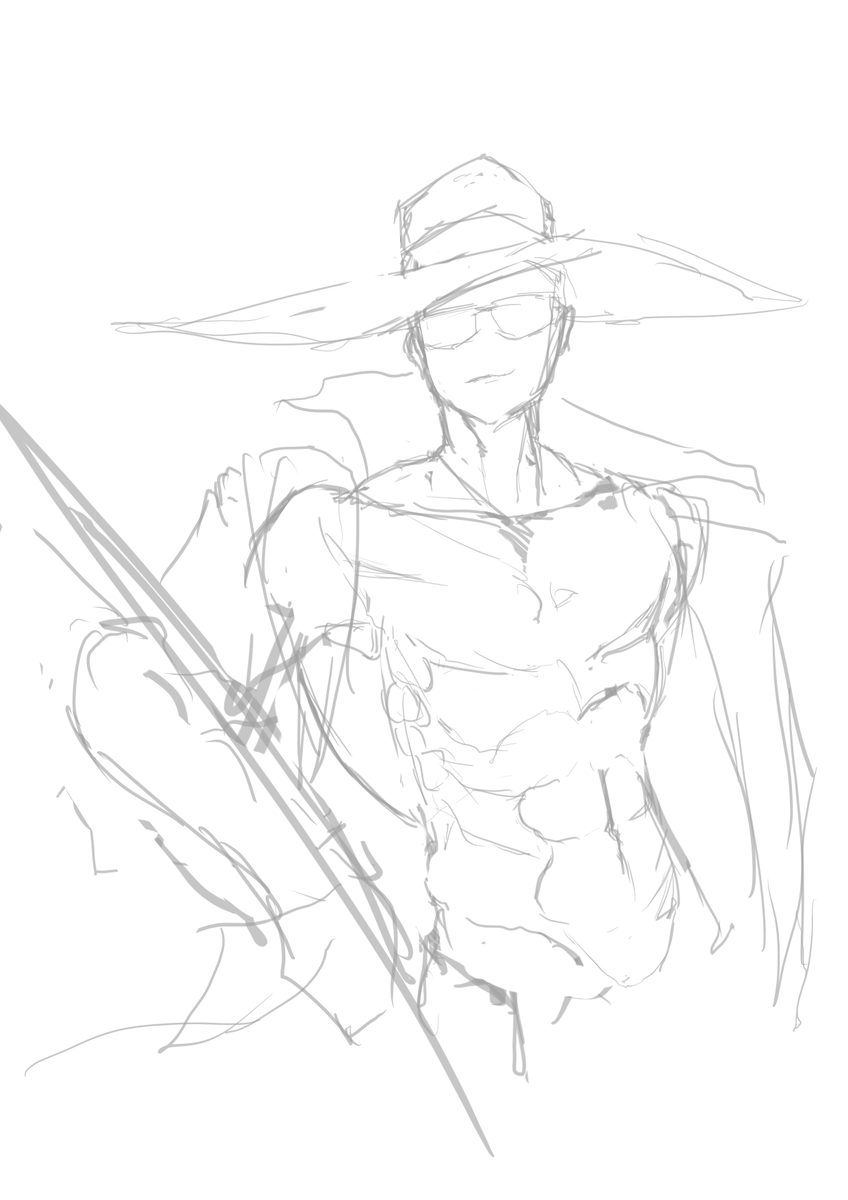 EzPinZee's tweet photo. Guilty Gear's Johnny Sketch

They didn't have to make the art so saucy, but boy am I happy they did

Same deal with the Bridget Sketch, I'll refine if enough people asks for it https://t.co/r2a3mFq4B2