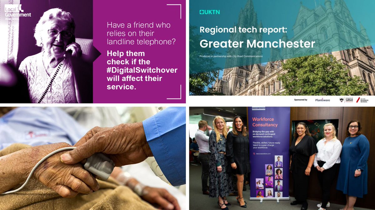 📰 This month's #GMDigital bulletin is out now, featuring; ✔️ Are you ready for the #DigitalSwitchover? ✔️ Greater Manchester's regional tech report ✔️ @RSOutsourcing & @innovateheruk partner up to tackle gender imbalance in tech Read it here ⬇️ mailchi.mp/9179a134aa08/a…