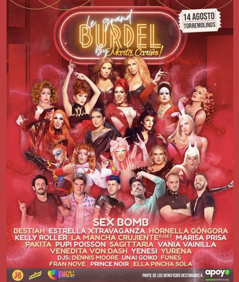 _nereagz's tweet photo. Vendo 2 entradas para Le Grand Burdel el 14 de agosto en Torremolinos https://t.co/hjASNuHL0z
