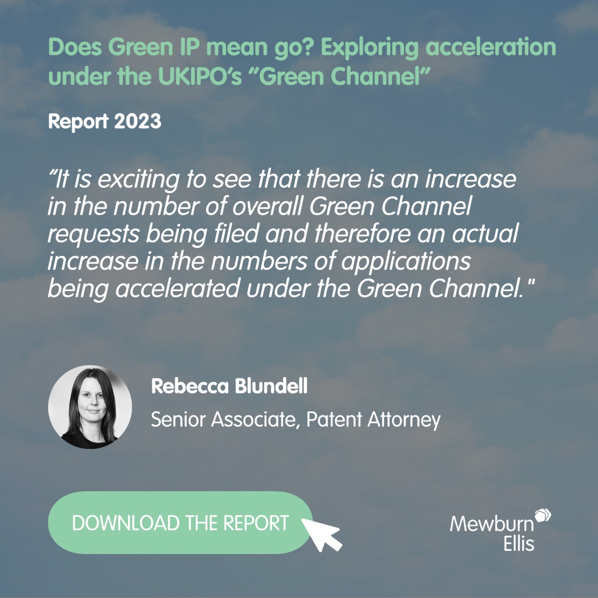Led by Elizabeth Dale and Paul Dunne, the report looks at some of the trends in the operation and use of the UK IPO’s Green Channel program and offers useful insights on how it can support the growing wave of green innovation within the UK.

Find out more: hubs.la/Q01YZqpd0