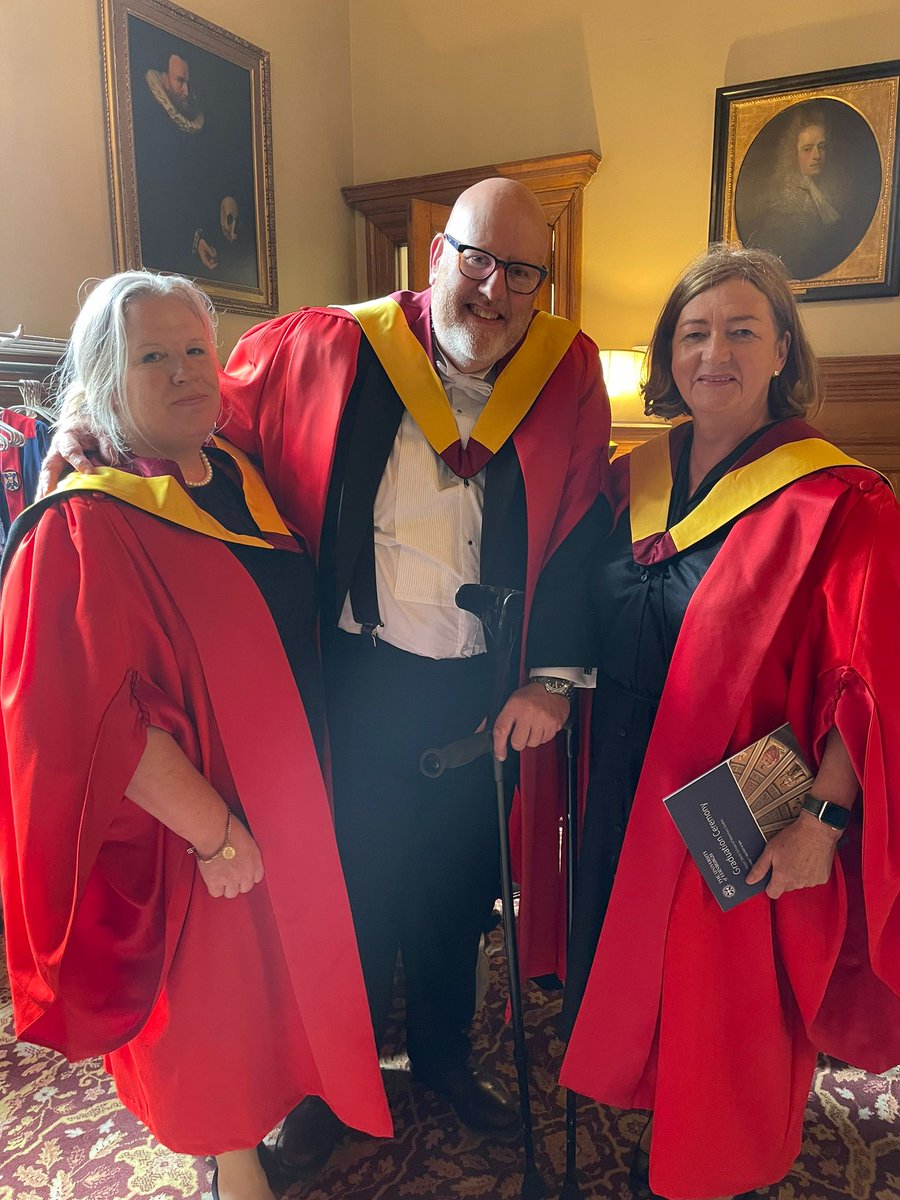 More than 150 students graduated at our summer ceremony, with honorary grads Prof Julie Fitzpatrick, Scotland’s Chief Scientific Adviser, Dr Sheila Voas, Scotland’s Chief Veterinary Officer, and Dr Niall Connell, former RCVS President. 

#EdinburghGrad 

edin.ac/45iCHXn