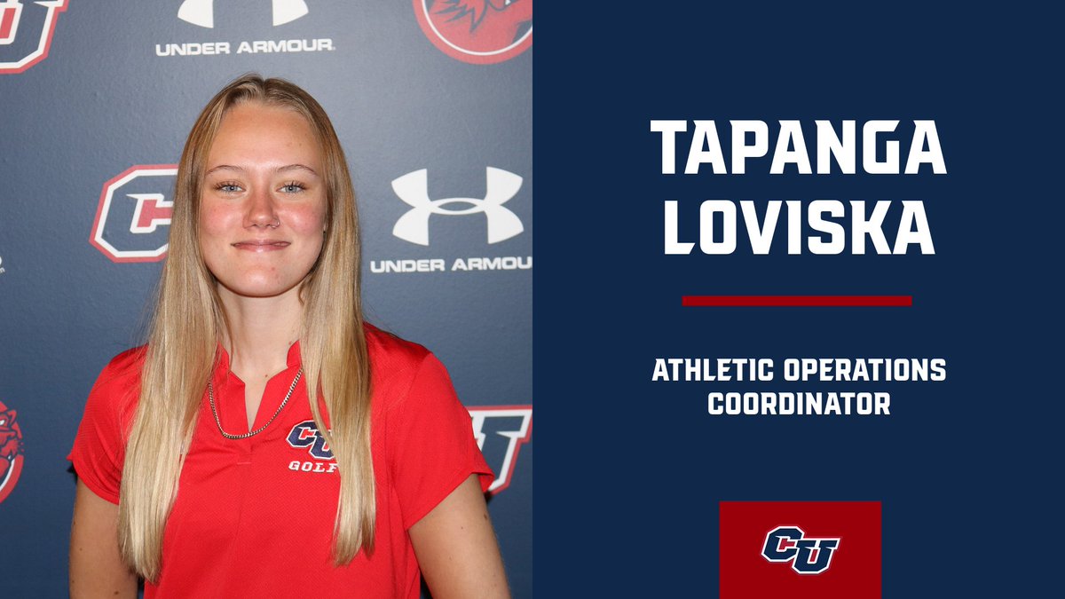 Please Welcome Tapanga Loviska as Cleary's Athletic Operations Coordinator!!!
She will be in charge of game operations, scheduling, transportation, and more.

Tapanga attended Cleary for both undergrad. and grad school, earning her Master's in '23.  She also played golf for 4 yrs
