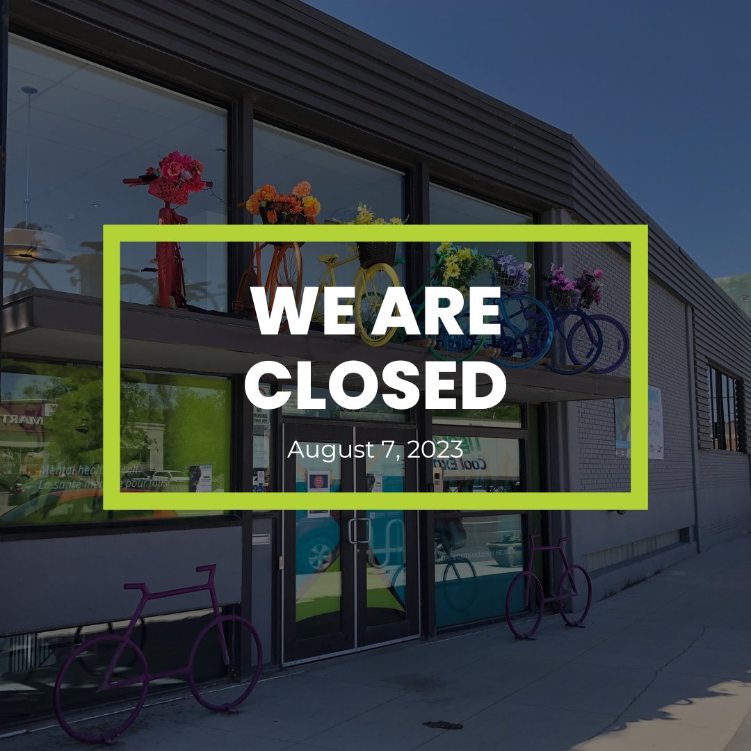 CMHA Manitoba and Winnipeg is closed for the long weekend! See you tomorrow!