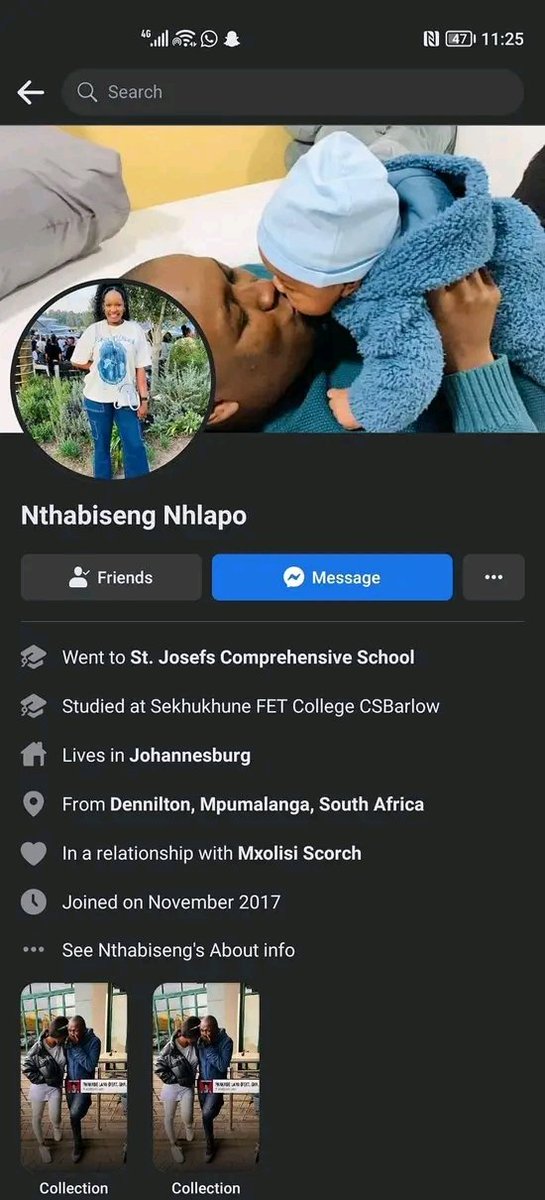 Her name is Ntabhiseng Nhlapo. I hope she gets arrested and lose custody of the child soon 🙏