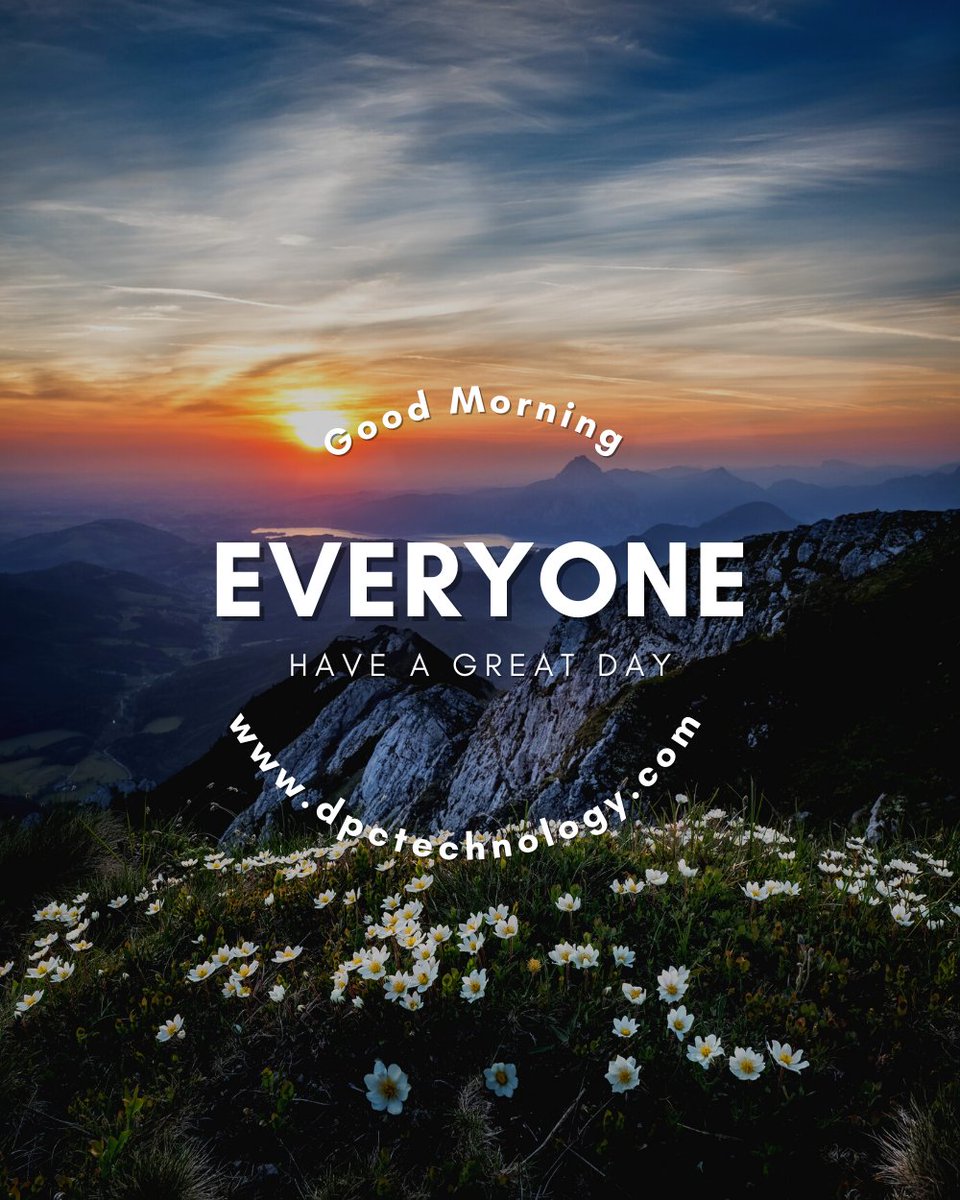DPCTechSupport's tweet image. Rise and shine! It's a new week, and we're ready to conquer new heights together! 

Let's make this Monday the start of an extraordinary journey toward success. 
.
.
.
#MotivationMonday #MSPower #NewWeekNewGoals