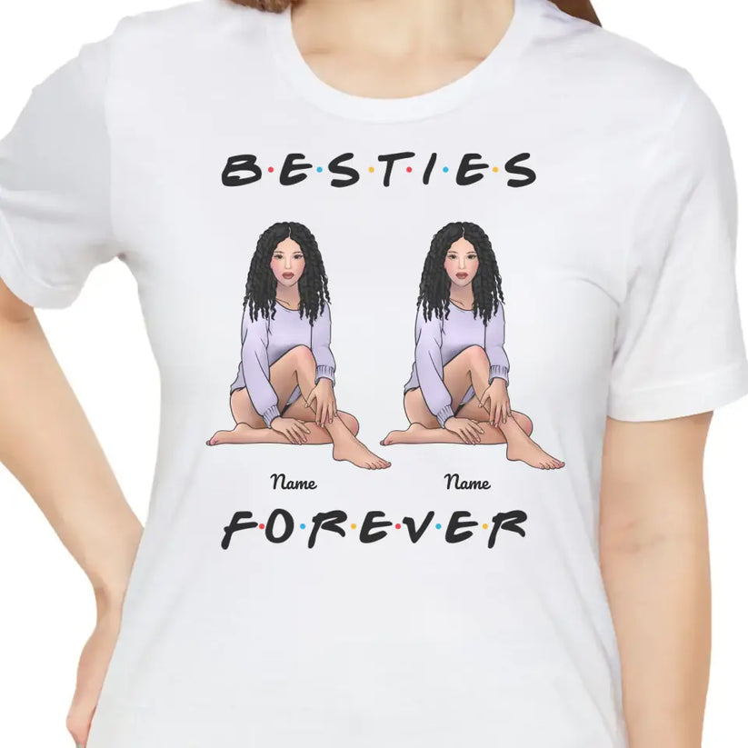 Side by side or miles apart, we're always connected. Besties forever! We’ve got the cutest shirts you can rock with your bestie! 💖👯‍♀️ 

#personalizedgifts #printamemory #custommade #BestiesForever #BestFriend #Sisters #giftideas #cutegifts #personalizedshirt #customshirt #Tshirt