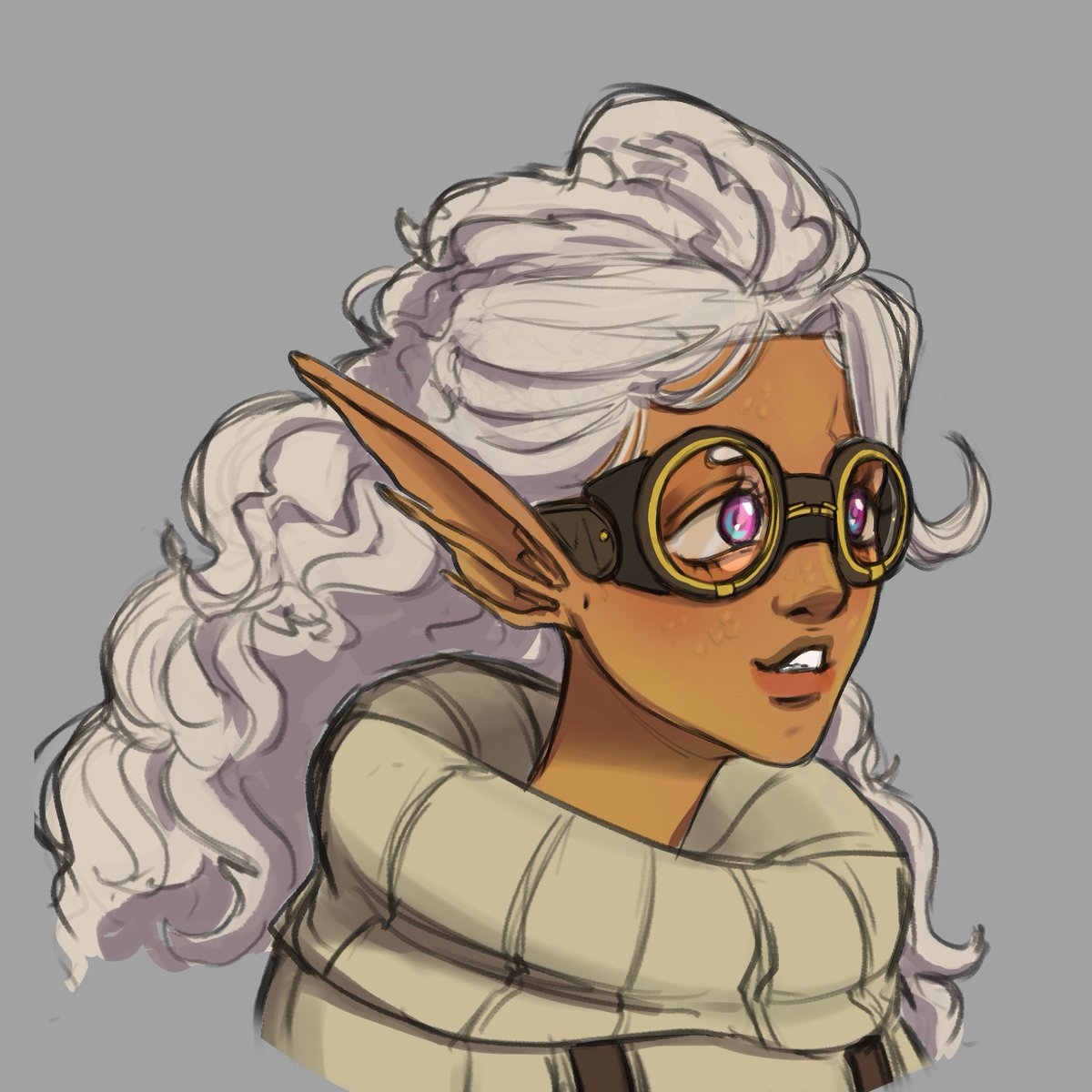 Xuiminiie's tweet photo. Hello!
Elira my triton #DnD character. :>
It's time to revive. https://t.co/VC0KpOHD11
