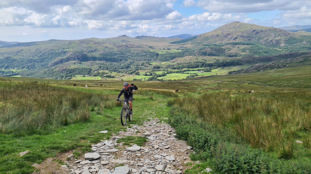 marmaladeMTB's tweet photo. After three days on the #TransCambrianWay, we took our group of North American visitors to discover the #LakeDistrict. Three days on the rugged beautiful trails of this stunning national park.
Great to ride with you again, guys! https://t.co/Fl3wZ9lTxw