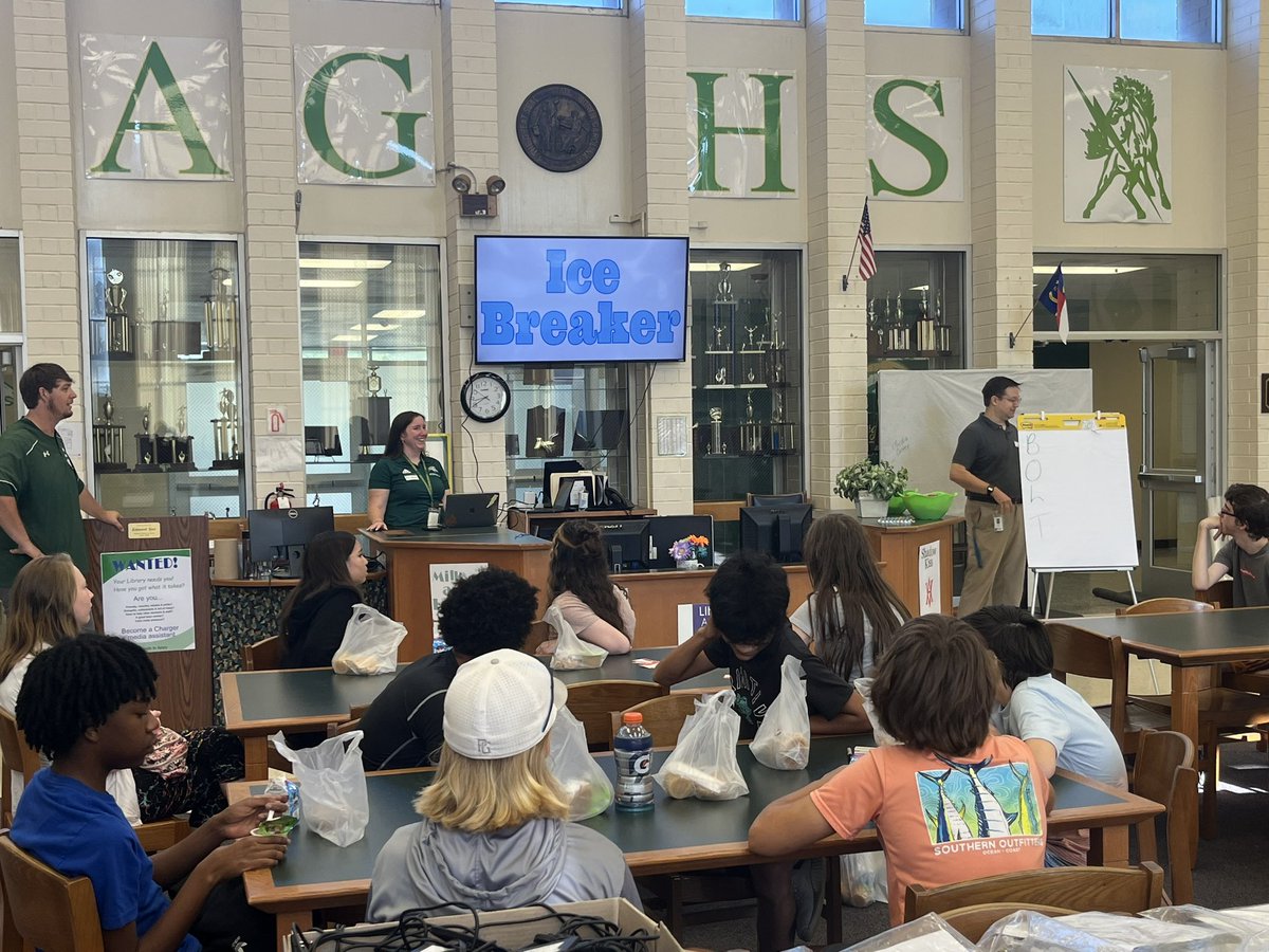Ayden-Grifton welcomes freshman academy students into the building for Transition to High School. Welcome to Charger Country!! #ChargeTowardsExcellence