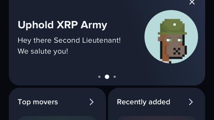 XPUNKNFTs's tweet photo. 1)🧵

Every XRP holder on @UpholdInc now sees an XPUNK in their Uphold App or account.

This means over 1 million XRP holders are gaining visibility to our brand.

We are extremely excited to work together with such a respected party, like Uphold, in the XRP community. https://t.co/vFxmZJXjEO