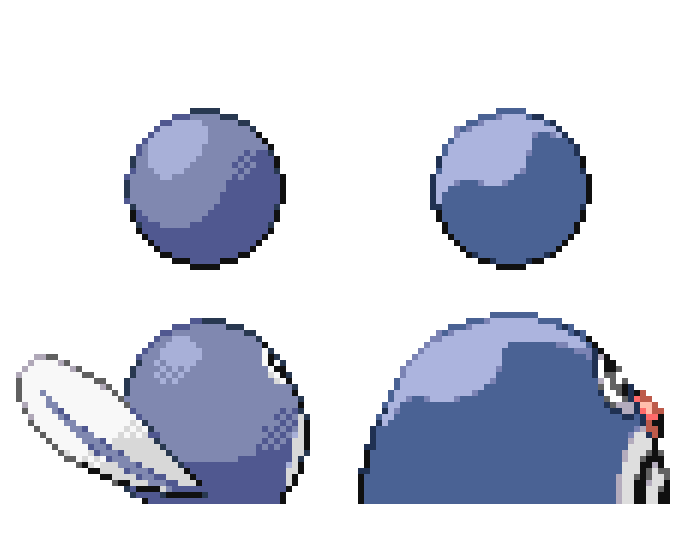 Star☆Gazaar on X: (mini) SPRITE TIP: The gen 3 and gen 4 back sprites have  similar light sources, but their shading is completely different ! Keep  this in mind when you're working