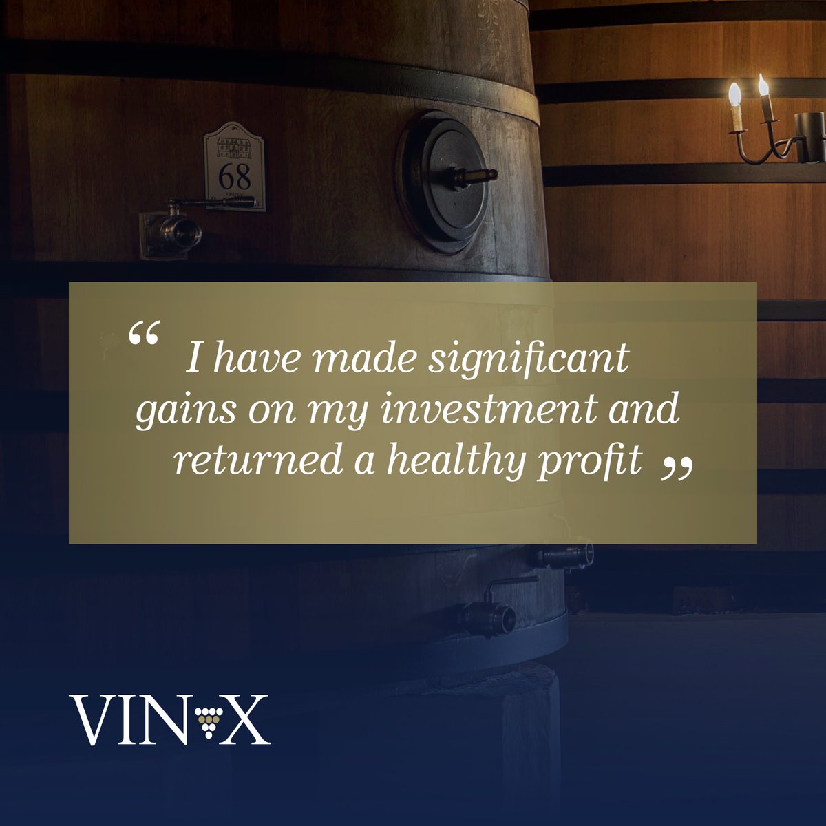 Vin-X Fine Wine Investment tweet media