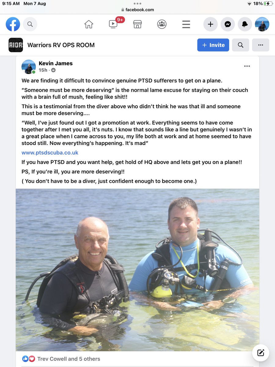 PTSD Scuba Diving (@kjamespi) on Twitter photo 