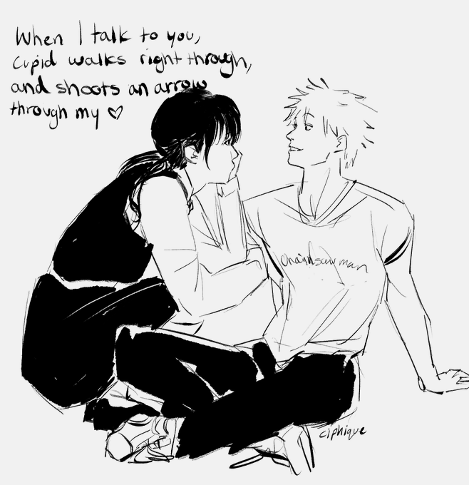 "But don't you feel it too? Confess, I've loved you from the start"