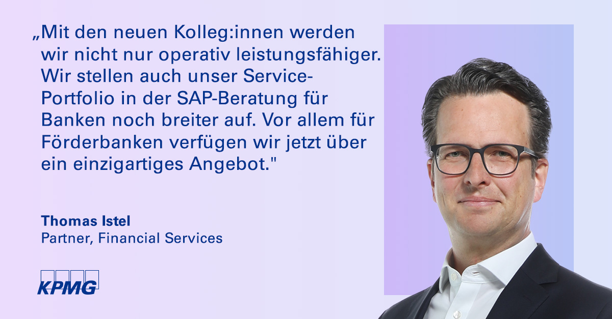 Für Banken, die auf #SAP-Komponenten setzen, ist die S/4-Transformation eine der größten Aufgaben überhaupt. Die Verbindung von Fach-, Entwicklungs- und Implementierungs-Knowhow in einer Hand ist gesucht. Mit der Integration der QuadriO erweitern wir unser Beratungsangebot.