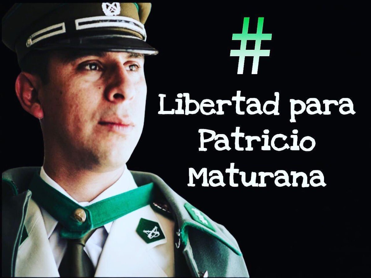 KaryMaturana's tweet photo. Hoy a las 11:30 es la audiencia de revisión de la causa bajo el amparo de lay nain retamal para patricio les pido a todos quienes saben que aqui hay un sesgo politico contra carabineros que podamos unirnos en oracion por justicia real 🙏 #LibertadParaMaturana #CampillayMiente https://t.co/3TUKMIyEE3