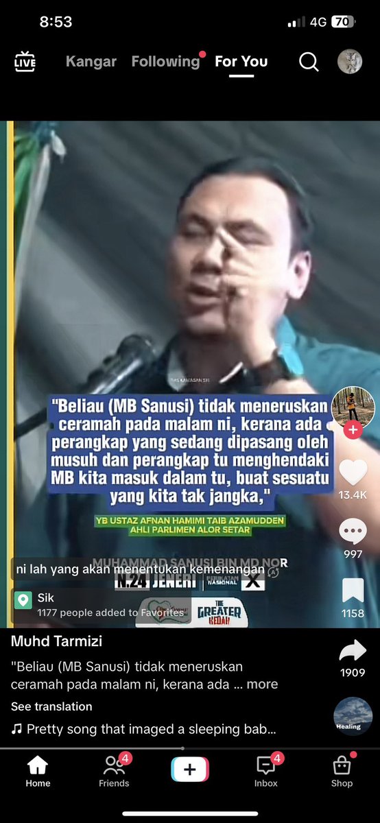 HermyRahim's tweet photo. Konsisten lah sikit. Kat tiktok habis kau hasut orang. https://t.co/AhP1RhsoXR