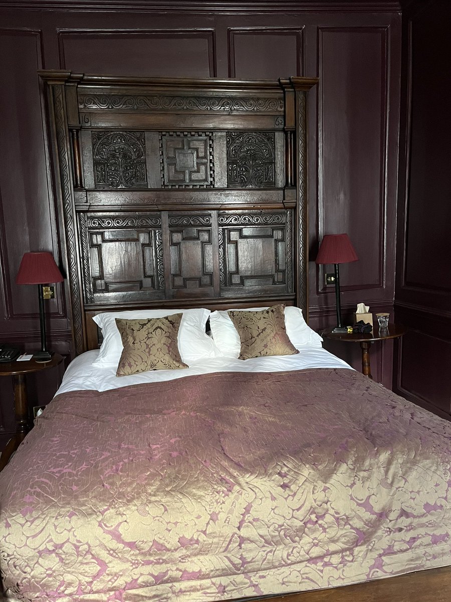 Headboard 1662!!!! That’s old! #headboard #hazlitthotel #london