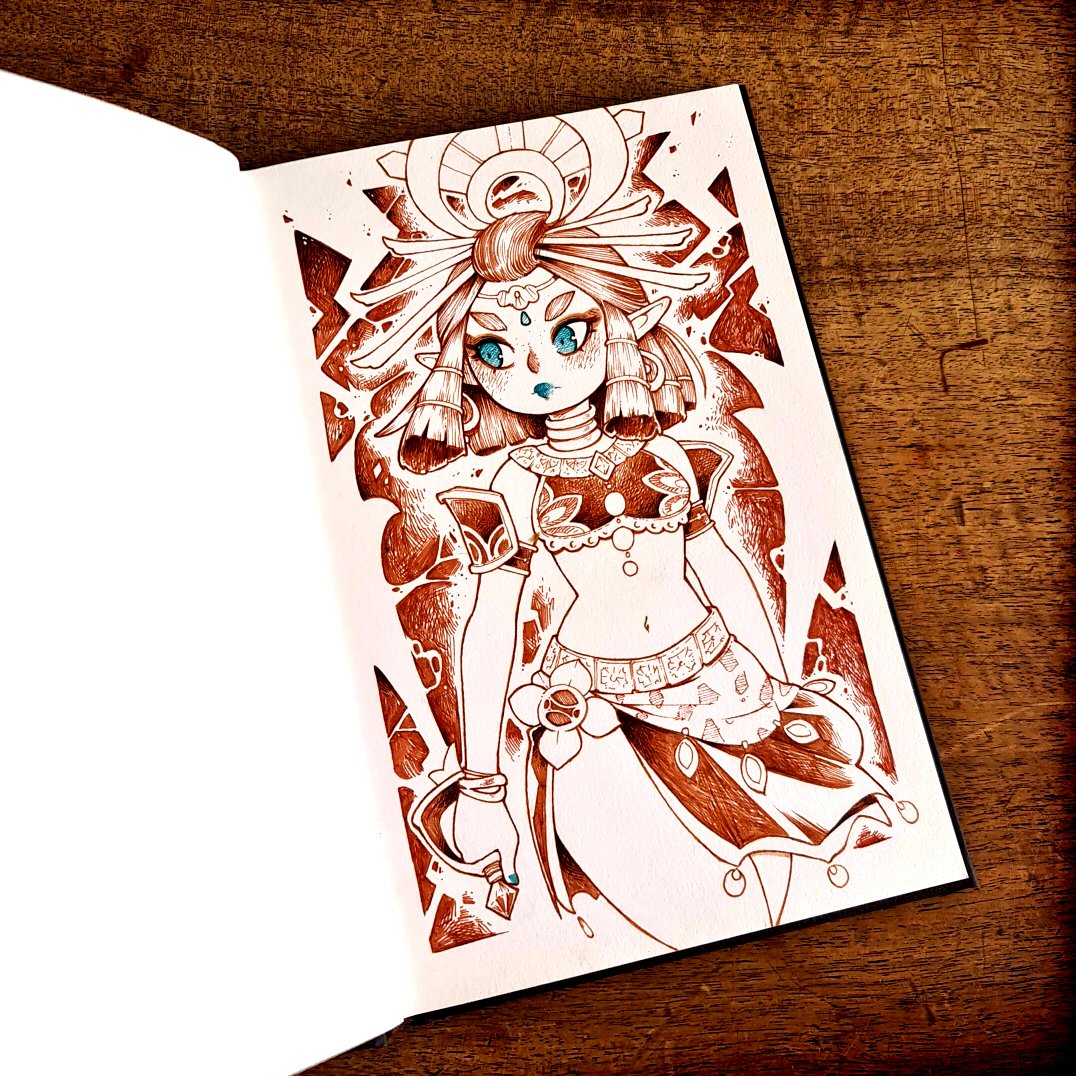 ♫♫♫ youtu.be/8sCSQG7E8QI 
#Totk #riju #gerudo