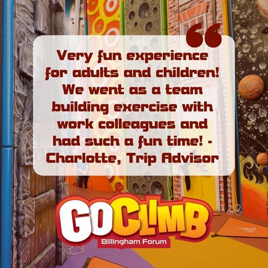 HAVE YOU TRIED GOCLIMB!? 🧗‍♂️
Did you know our walls are suitable for adults and are a fun, different activity to try with your friends.
Book your place online now: booking.goclimb.co.uk/activity-booki…
