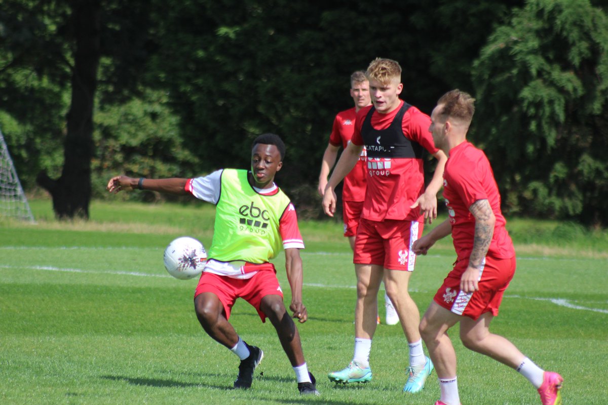 harriersacademy's tweet photo. Some valuable first team experience for our young harriers this morning 🦅 https://t.co/S2UzFBIy7b