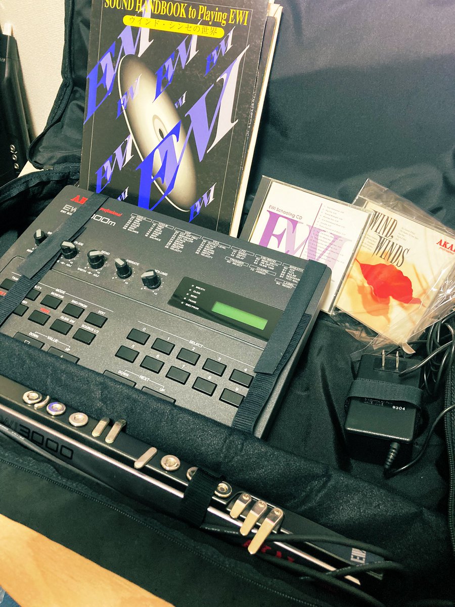 masami_cla's tweet image. さぁ、私が今どんな顔をしているか
想像してみてください。

#EWI
#初めてのアナログEWI