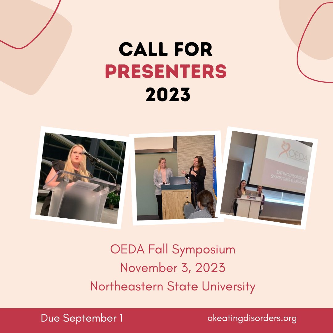 OklahomaEDA's tweet photo. OEDA is currently seeking proposals for our 2023 Fall Symposium, to be held in-person and virtually for attendees!  2023 Fall Symposium will once again be held in Broken Arrow, OK at Northeastern State University on November 3, 2023.

https://t.co/Kd9pbdtVLg https://t.co/o7iUIvkORL
