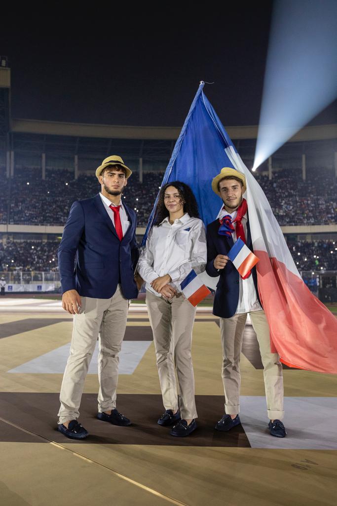 FFLutte's tweet photo. 🌍 Bilan des Jeux de la Francophonie 🌍

La journée d'hier marquait la clôture des Jeux de la Francophonie, et nous ne pouvions être plus fiers du parcours de la délégation française de Lutte qui est revenue des Jeux avec un total de 6️⃣ médailles :
🥇🥇
🥈🥈🥈
🥉 https://t.co/UZ0cipzIF3