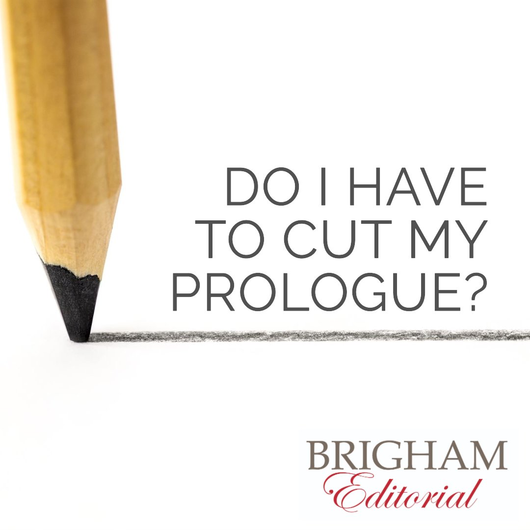 Of all the manuscripts I've edited over the past year, I've had maybe one or two that DIDN'T have a prologue. Writers love them, but agents hate them. Does it really hurt your chances of landing an agent if you keep your prologue? Do you HAVE to cut yours? 🧵 

1/?