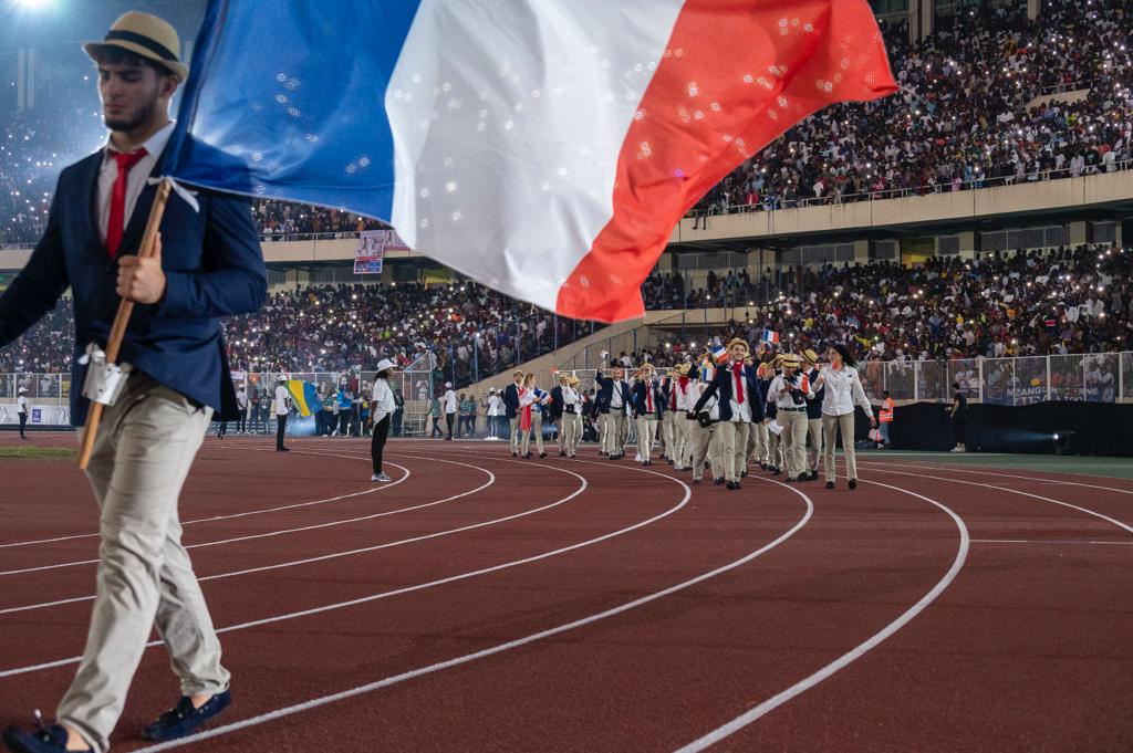 FFLutte's tweet photo. 🌍 Bilan des Jeux de la Francophonie 🌍

La journée d'hier marquait la clôture des Jeux de la Francophonie, et nous ne pouvions être plus fiers du parcours de la délégation française de Lutte qui est revenue des Jeux avec un total de 6️⃣ médailles :
🥇🥇
🥈🥈🥈
🥉 https://t.co/UZ0cipzIF3