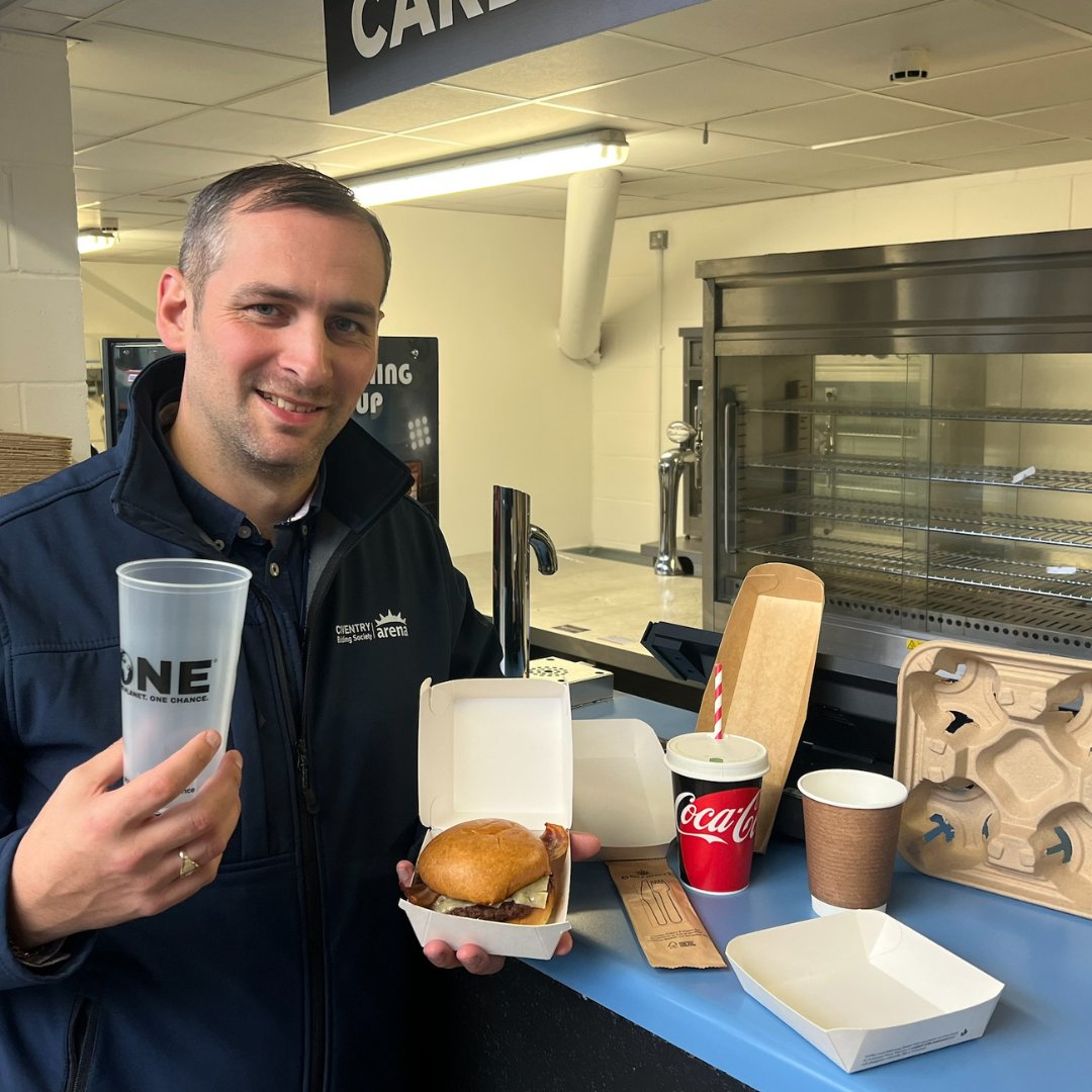 Coventry Building Society Arena is going green for the new football season! ✅ Recyclable cups ✅ Biodegradable packaging ✅ Sustainable crisps ✅ Enhanced recycling coventrybuildingsocietyarena.co.uk/news/coventry-… #sustainable #sustainability #Coventry #CCFC @Coventry_City