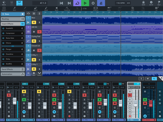 synthyfrog's tweet photo. Cubasis 3 - DAW &amp; Studio (iPad, iPhone) price drop: $49.99 -> $24.99 ($25.00 discount) https://t.co/uQNOI9M2Vt https://t.co/16koldBXh4 More musician apps, updates, price drops at https://t.co/gI4n0NRLXs #iOSDAW #AUv3 #MusicTech #SoundDesign https://t.co/ha4hA0apxE