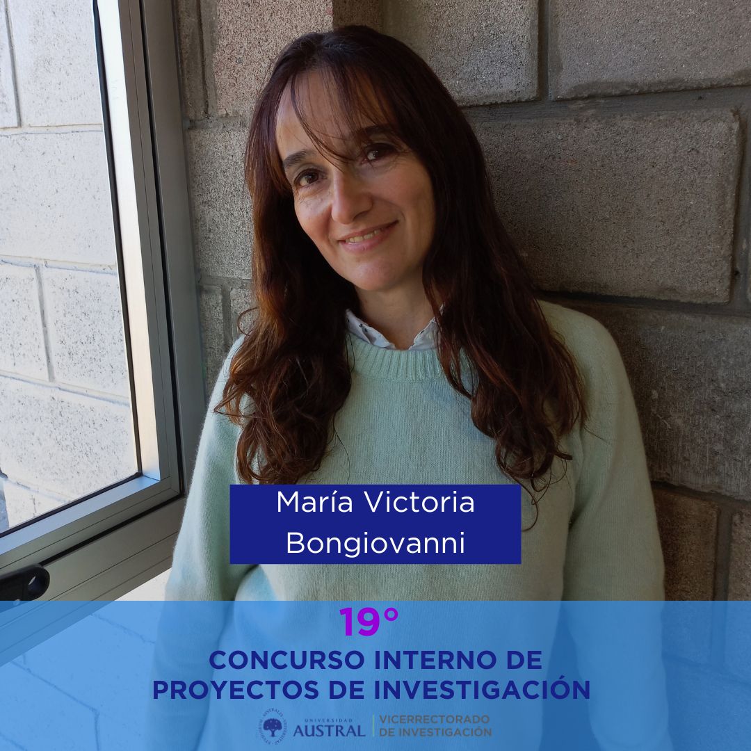 UnivAustral's tweet photo. María Victoria Bongiovanni, investigadora del CONICET y profesora de @IngAustral, te invita a participar del 19° Concurso Interno de Proyectos de Investigación 2023 🤓 🔎 con + de 10 modalidades ✔ 

Este viernes cierran las inscripciones, ¡pero aún estás a tiempo de anotarte! ✍ https://t.co/91PnGFjqS8