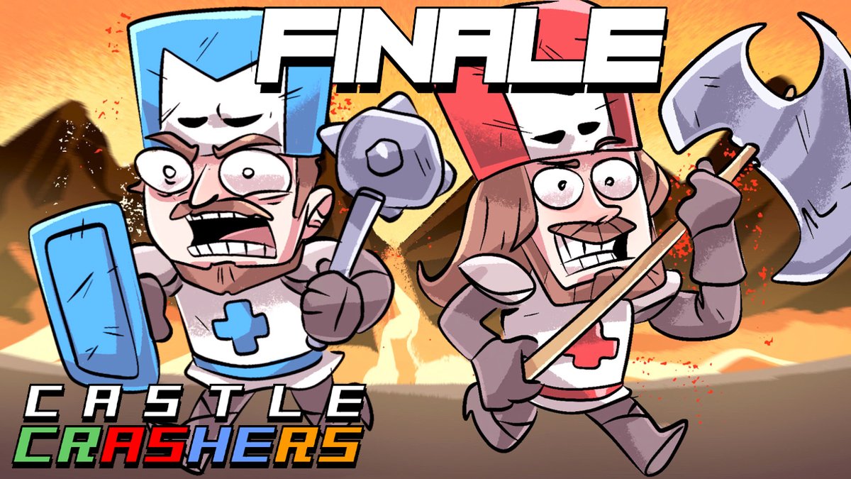 We just finished our let's play series of Castle Crashers!
youtube.com/playlist?list=…