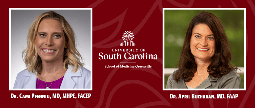 Dr. April Buchanan and Dr. Cami Pfennig have been selected as 2023-2024 fellows for the Executive Leadership in Academic Medicine® (ELAM®) program and the Executive Leadership in Health Care (ELH) program at <a href="/DrexelMedicine/">Drexel University College of Medicine</a>. <a href="/UofSCHealth/">USC Health Sciences</a> <a href="/UofSCnewsy/">University of South Carolina News</a>  sc.edu/study/colleges…