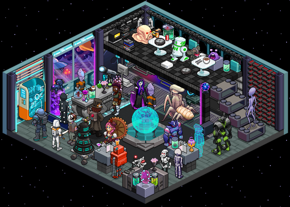 brah7a's tweet photo. Cantina 🌌 @Outerminds #outerminds   #tubersimulator #tubersim https://t.co/9A9gxjJ1ny