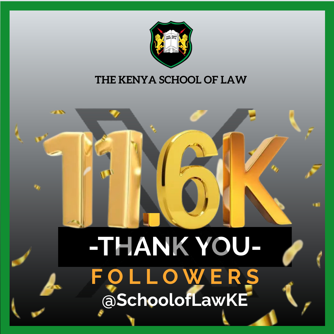 The Kenya School of Law tweet media