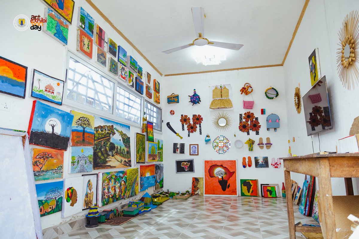 lord_school's tweet photo. In line with our Strategic Plan  “To develop additional pathways to learning, Art Exhibition Day has been designed to inspire learners, either as individuals or in groups, to exhibit their core talents, skills and interest. #ArtExhibition2023 #Learners #Education #Ashaiman https://t.co/Mus2WcymeO