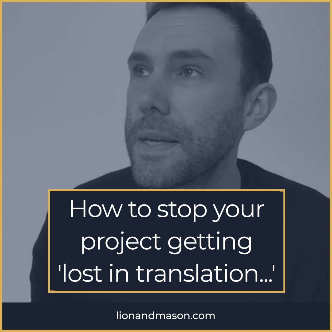 How to stop your project getting lost in translation. youtu.be/e3-aLGrpRVg

#ux #dx #ui #skillset #communication #uxconsultants #userexperience #userresearch #clientliaison #uxagency